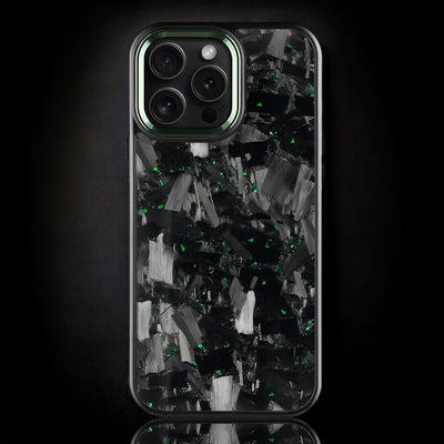 BOLD FORGED Carbon Fiber x Accent | Green | iPhone Phone Holders & Mounts