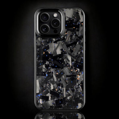 BOLD FORGED Carbon Fiber x Accent | Blue x Gold | iPhone Phone Holders & Mounts