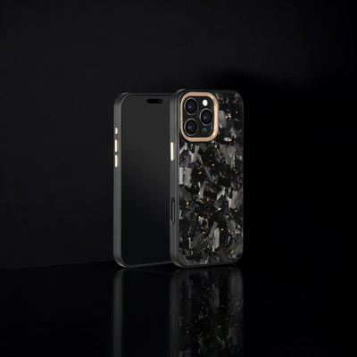 BOLD FORGED Carbon Fiber x Accent | Gold | iPhone Phone Holders & Mounts