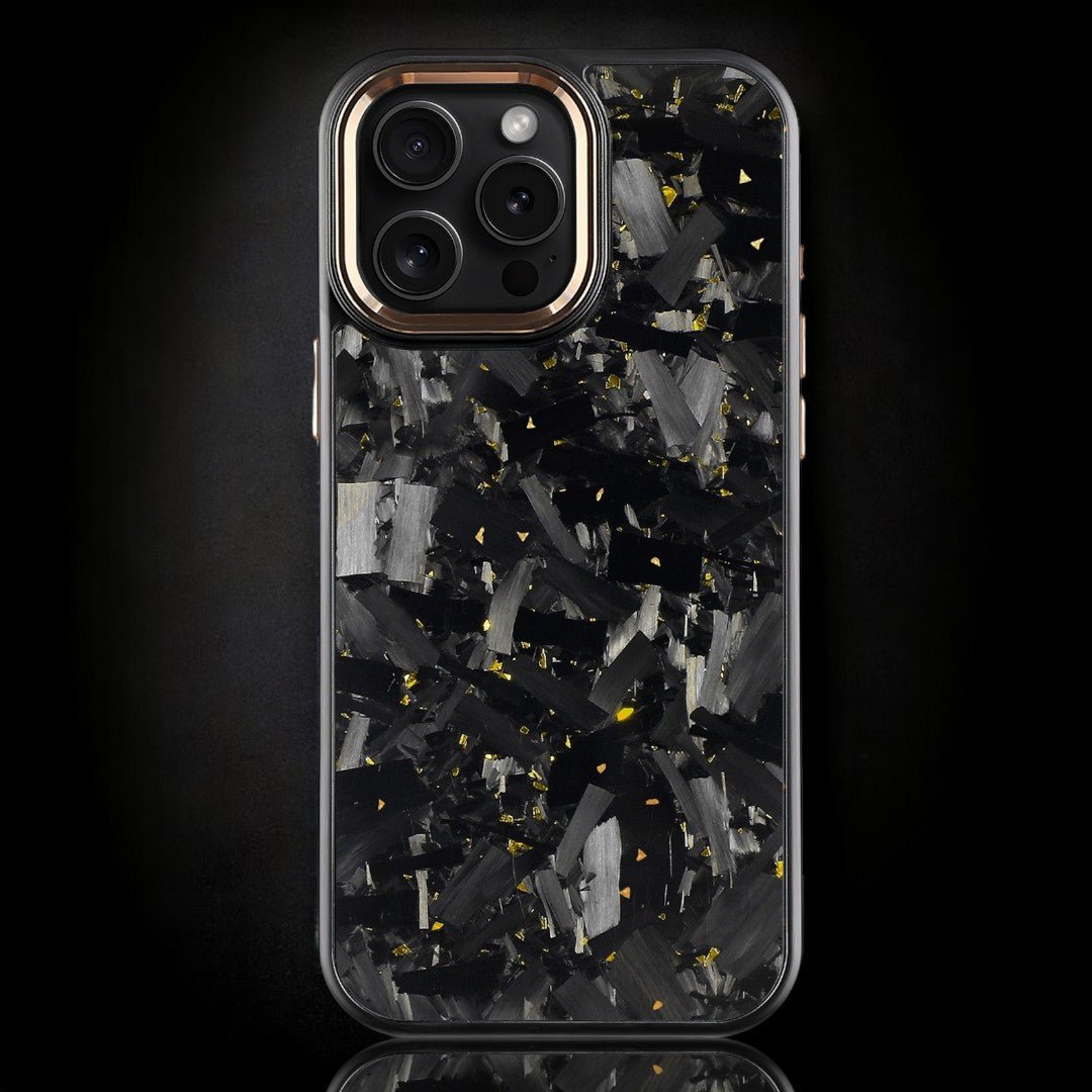 BOLD FORGED Carbon Fiber x Accent | Gold | iPhone Phone Holders & Mounts