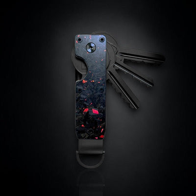 CarbonSuper Key Case - Forged Red