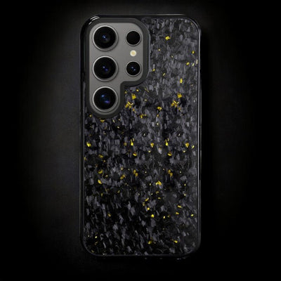 FORGED Carbon Fiber Galaxy Case - Gold Forged