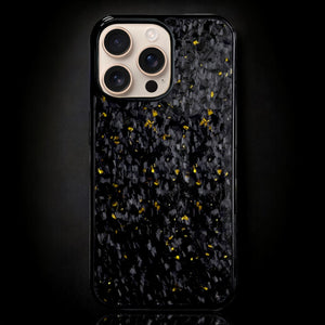 FORGED Carbon Fiber iPhone Case - Gold Forged Phone Holders & Mounts