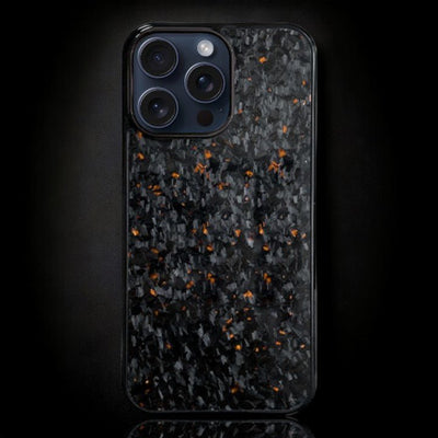 FORGED Carbon Fiber iPhone Case - Orange Forged Phone Holders & Mounts