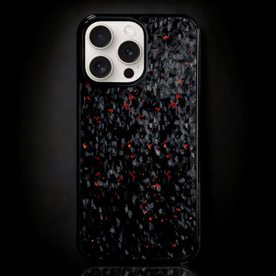 FORGED Carbon Fiber iPhone Case - Red Forged Phone Holders & Mounts