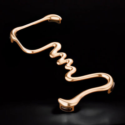 Serpent Exoskeletal iPhone Case - Gold Metal Case