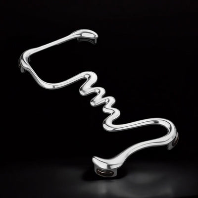 Serpent Exoskeletal iPhone Case - Siver Metal Case
