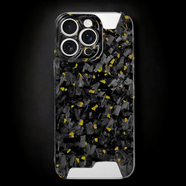 Skeletal Gold Forged Carbon iPhone Case Phone Holders & Mounts