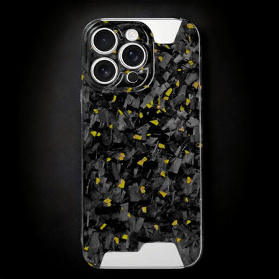 Skeletal Gold Forged Carbon iPhone Case Phone Holders & Mounts