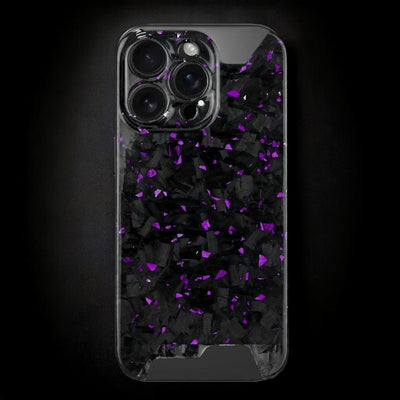 Skeletal Purple Forged Carbon iPhone Case Phone Holders & Mounts