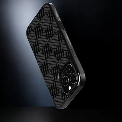 Stealth Grid Carbon Fiber iPhone Case | Limited Edition Phone Holders & Mounts