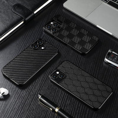 Stealth Grid Carbon Fiber iPhone Case | Limited Edition Phone Holders & Mounts